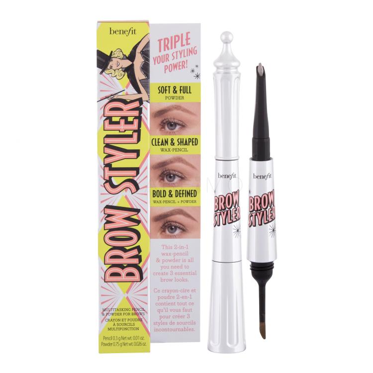Benefit Brow Styler Multitasking Pencil &amp; Powder Augenbrauenstift für Frauen 1,05 g Farbton  2 Warm Golden Blonde