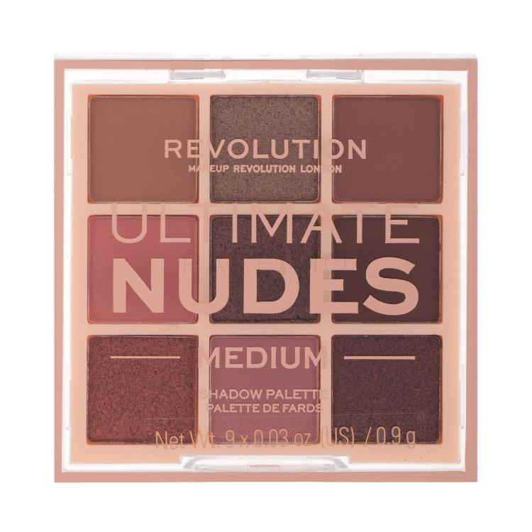 Makeup Revolution London Ultimate Nudes Lidschatten für Frauen 8,1 g Farbton  Medium