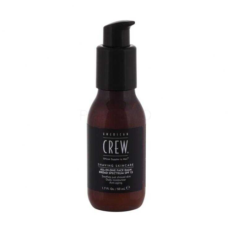 American Crew Shaving Skincare All-In-One Face Balm SPF15 After Shave Balsam für Herren 50 ml