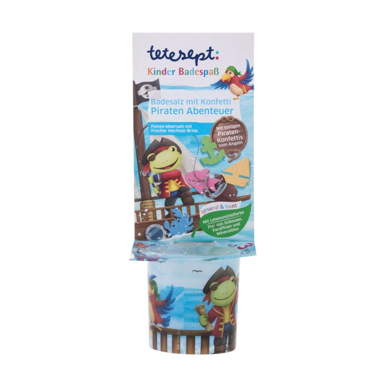 Tetesept Children&#039;s Bathing Salt With Confetti Pirates Badesalz für Kinder 40 g
