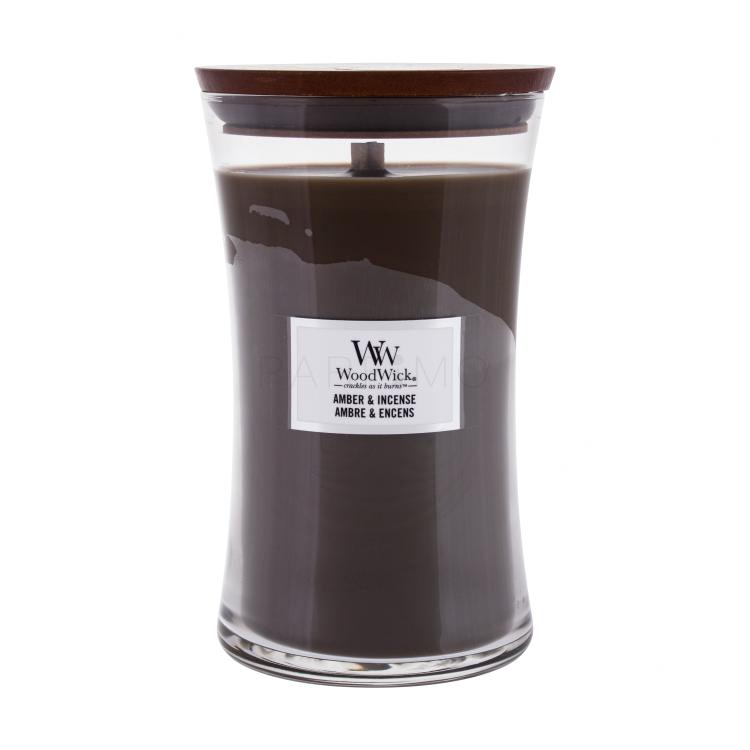 WoodWick Amber &amp; Incense Duftkerze 610 g