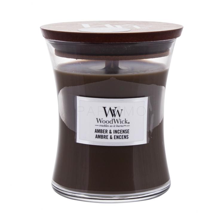 WoodWick Amber &amp; Incense Duftkerze 275 g