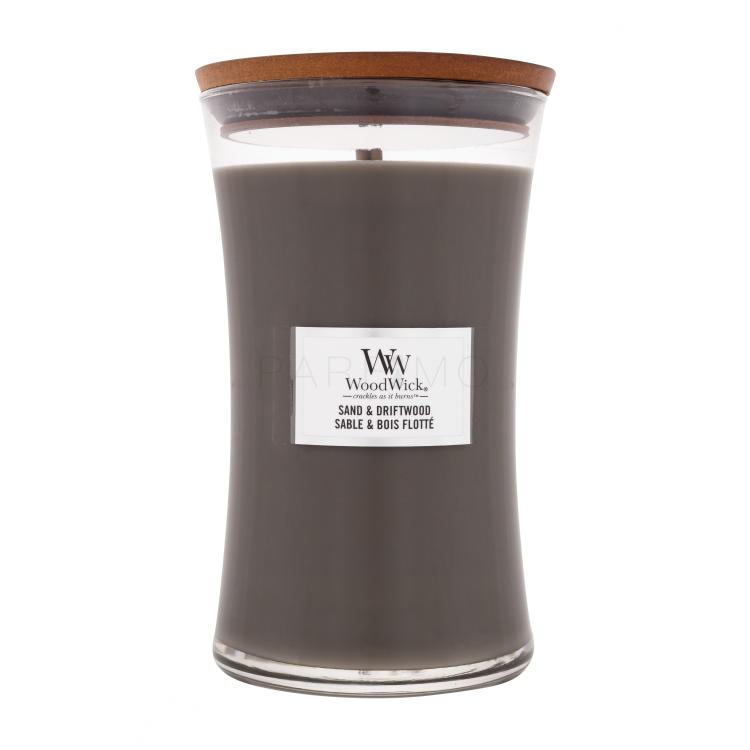 WoodWick Sand &amp; Driftwood Duftkerze 610 g