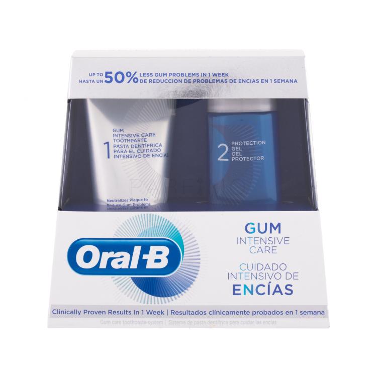 Oral-B Gum Intensive Care Geschenkset Zahnpasta Gum Intensive Care Toothpaste 85 ml + schützendes Zahngel Protection Gel 63 ml