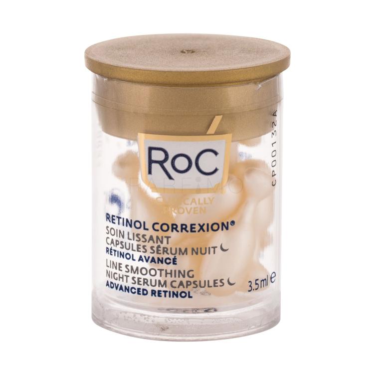RoC Retinol Correxion Line Smoothing Advanced Retinol Night Serum Capsules Gesichtsserum für Frauen 3,5 ml