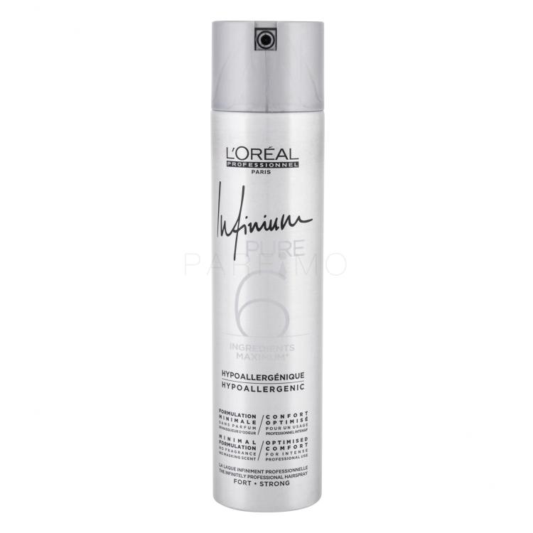 L'Oréal Professionnel Infinium Pure Strong Haarspray für Frauen 300 ml