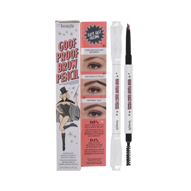 Benefit Goof Proof Augenbrauenstift für Frauen 0,34 g Farbton  Cool Grey