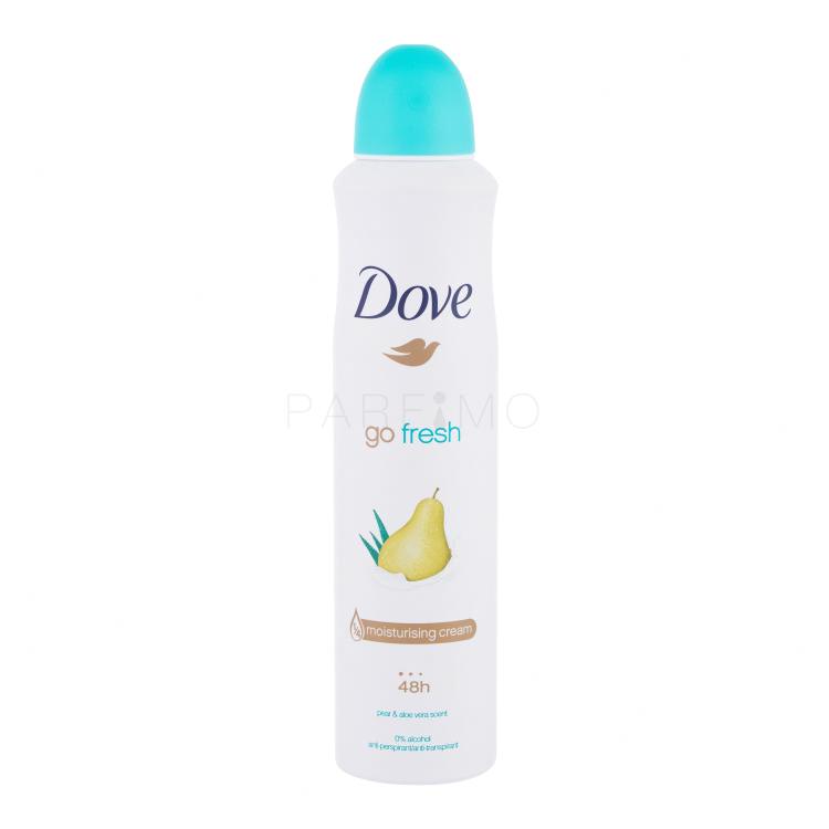 Dove Go Fresh Pear &amp; Aloe Vera 48h Antiperspirant für Frauen 250 ml