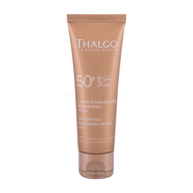 Thalgo Age Defence Sunscreen SPF50+ Sonnenschutz fürs Gesicht für Frauen 50 ml