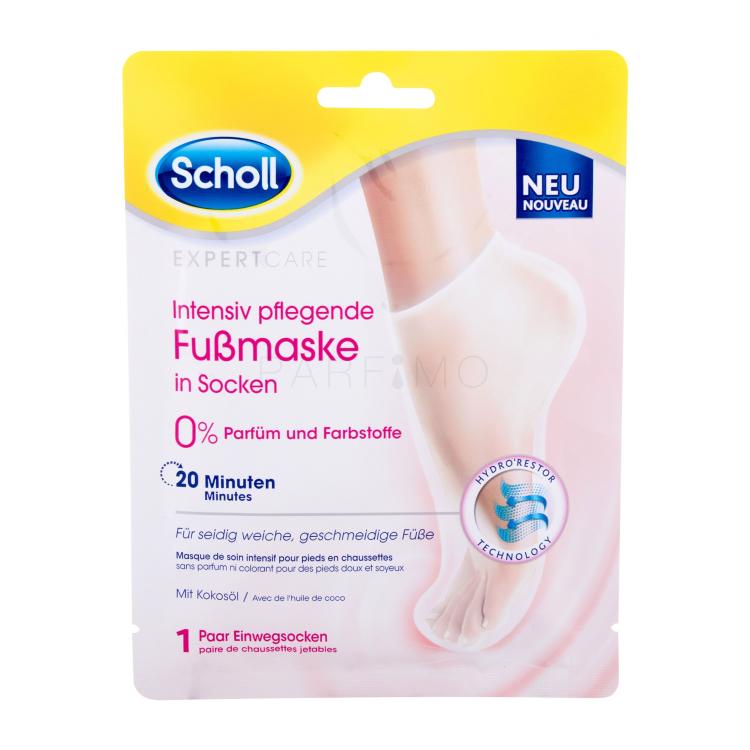 Scholl Expert Care Intensive Nourishing Foot Mask Coconut Oil Fußmaske für Frauen 1 St.