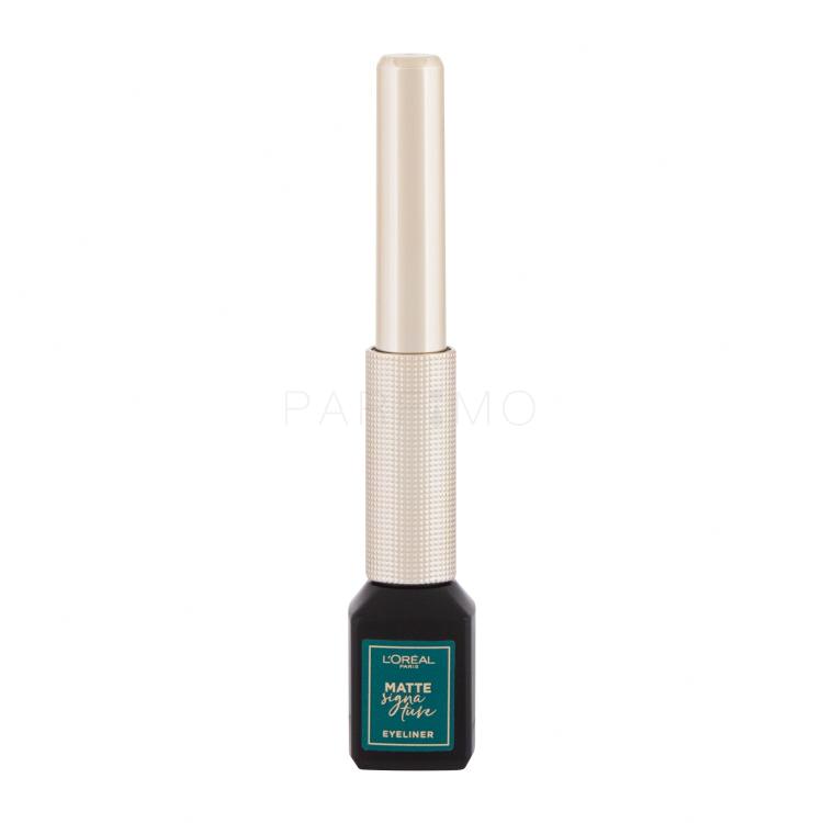 L&#039;Oréal Paris Matte Signature Eyeliner für Frauen 3 ml Farbton  04 Emeraude Signature