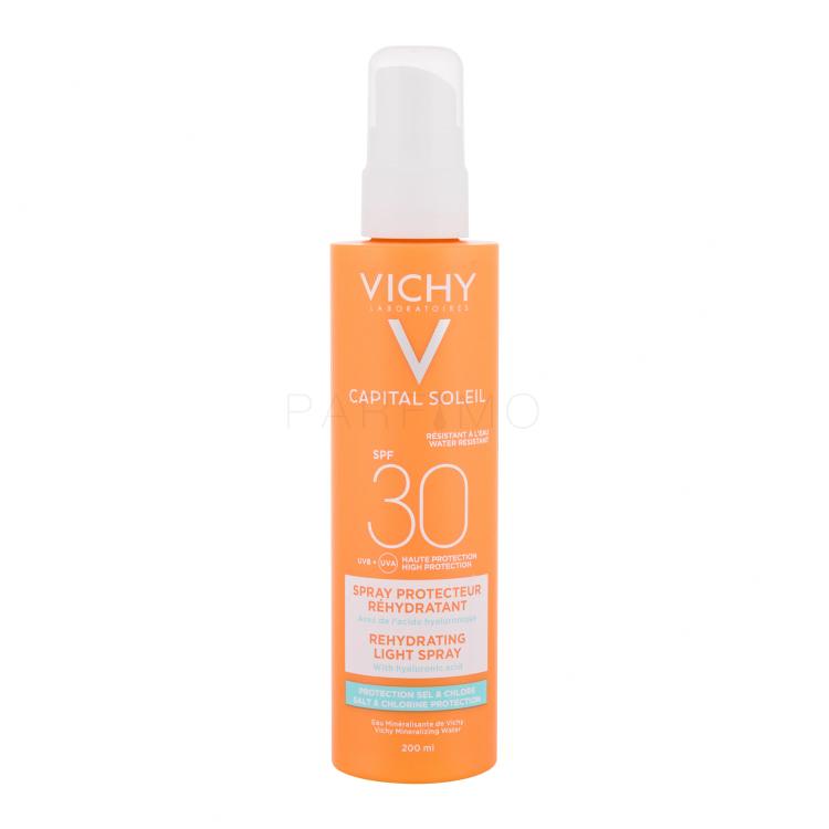 Vichy Capital Soleil Rehydrating Light Spray SPF30 Sonnenschutz für Frauen 200 ml