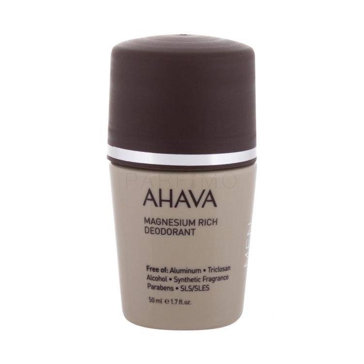 AHAVA Men Time To Energize Magnesium Rich Deodorant für Herren 50 ml