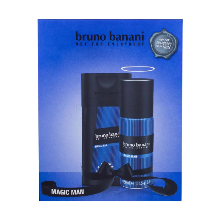 Bruno Banani Magic Man Geschenkset Set Deodorant 150 ml + Duschgel 250 ml