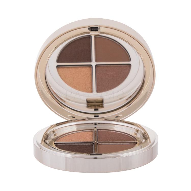 Clarins Ombre 4 Colour Lidschatten für Frauen 4,2 g Farbton  04 Brown Sugar Gradation