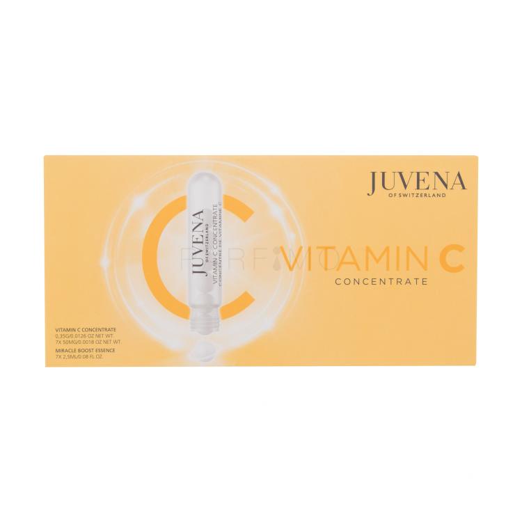 Juvena Vitamin C Concentrate Set Geschenkset Set Hautserum Vitamin C Concentrate 0,35 g + Gesichtsessenz Vitamin C Miracle Boost Essence 7 x 2,5 ml