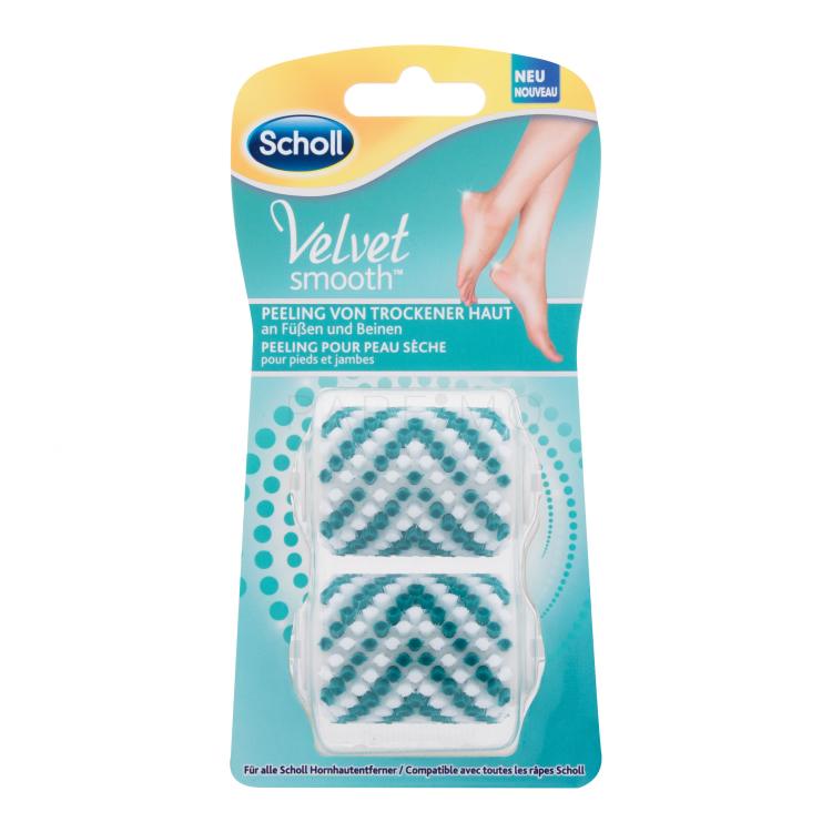 Scholl Velvet Smooth™ Exfoliation Roller For Dry Skin Fußpflege für Frauen 2 St.