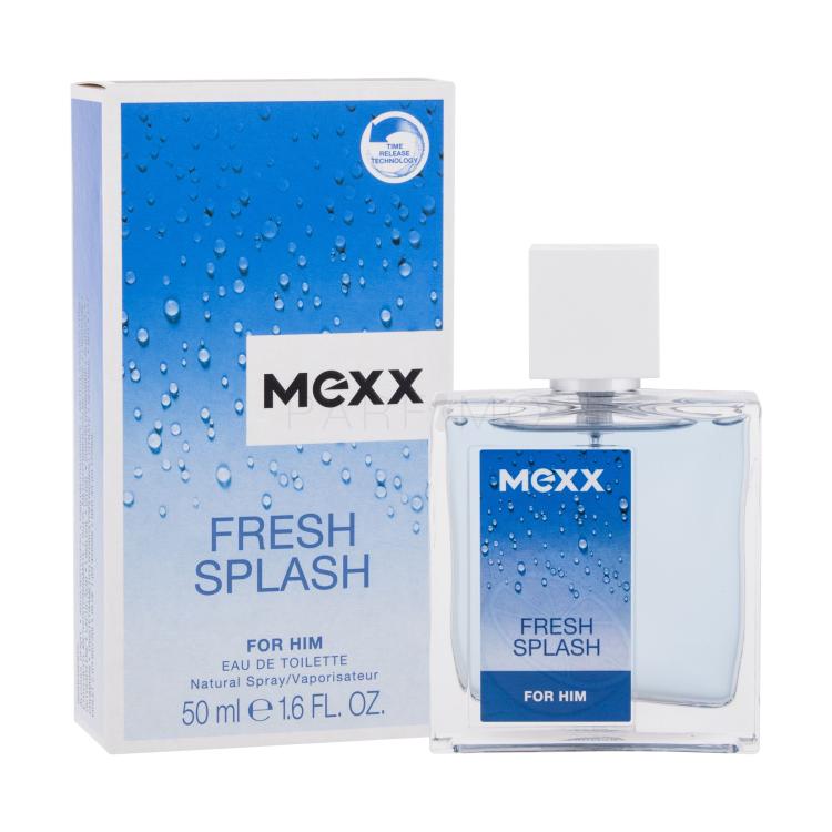 Mexx Fresh Splash Eau de Toilette für Herren 50 ml
