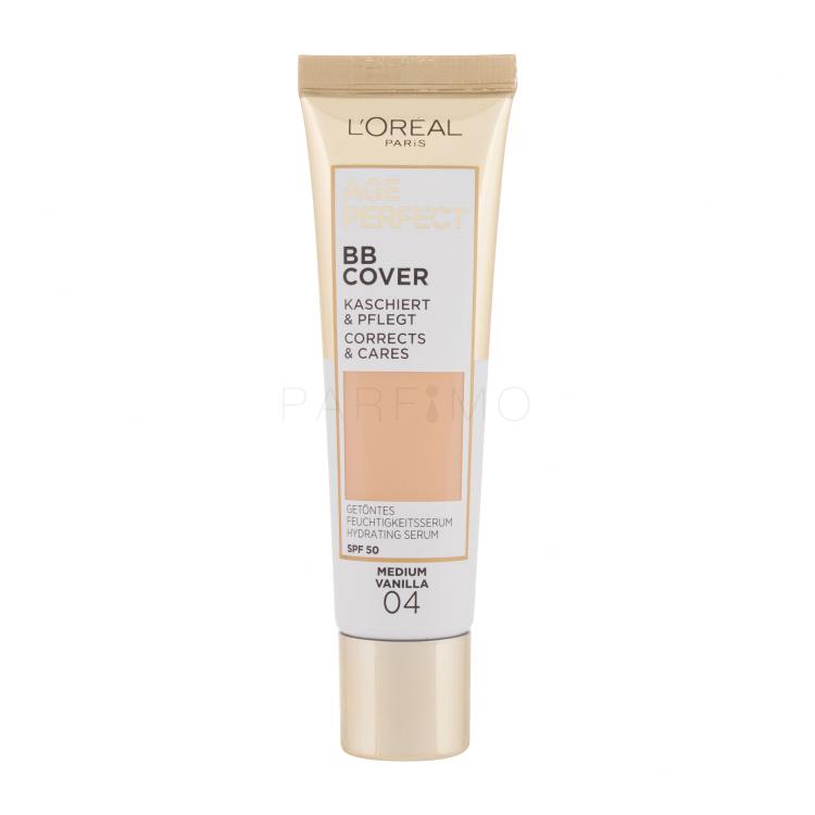 L&#039;Oréal Paris Age Perfect BB Cover BB Creme für Frauen 30 ml Farbton  04 Medium Vanilla
