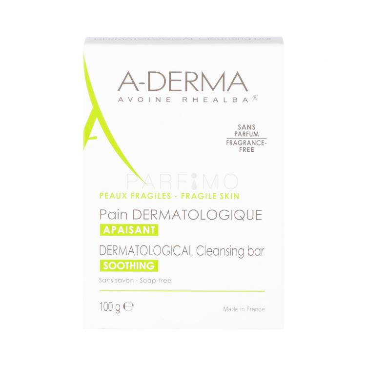 A-Derma Les Indispensables Dermatological Cleansing Bar Seife 100 g