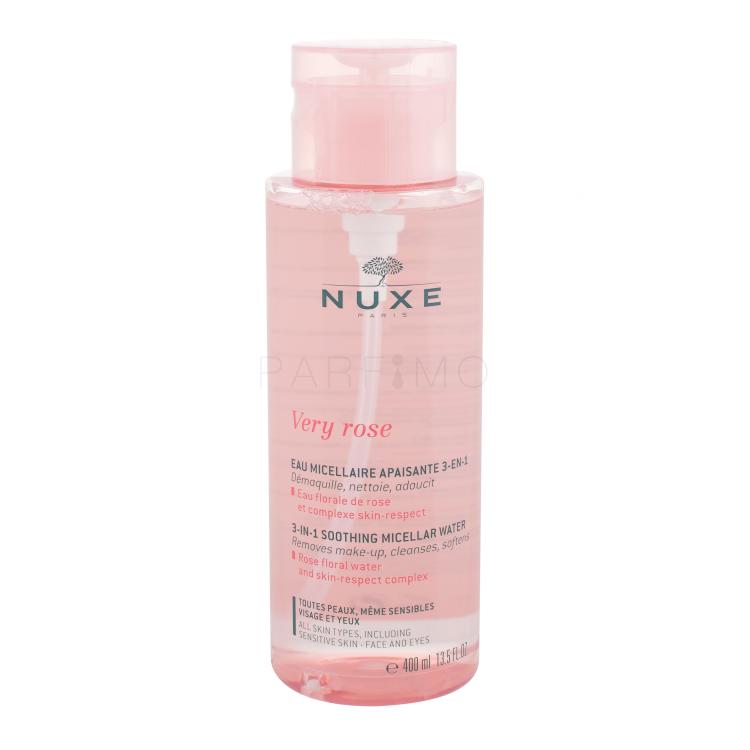 NUXE Very Rose 3-In-1 Soothing Mizellenwasser für Frauen 400 ml