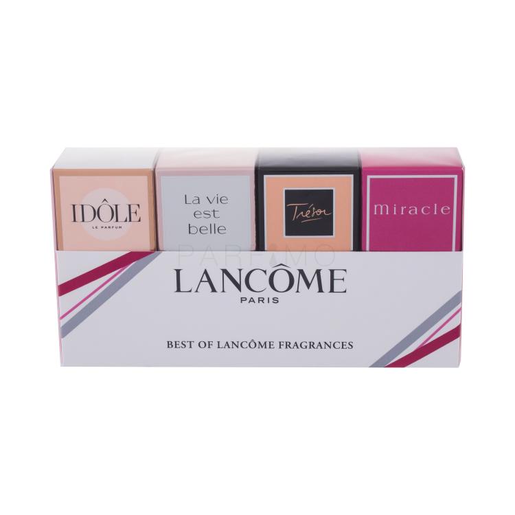 Lancôme Best Of Lancôme Geschenkset Eau de Parfum Trésor 7,5 ml + Eau de Parfum Idole 5 ml + Eau de Parfum La Vie Est Belle 4 ml + Eau de Parfum Miracle 5 ml