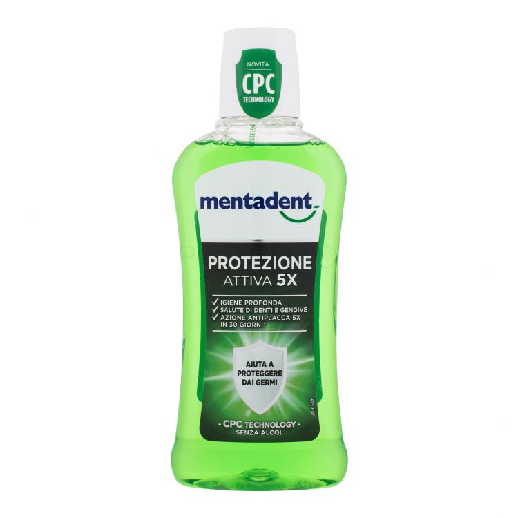 Mentadent Active Protection 5X Mundwasser 400 ml