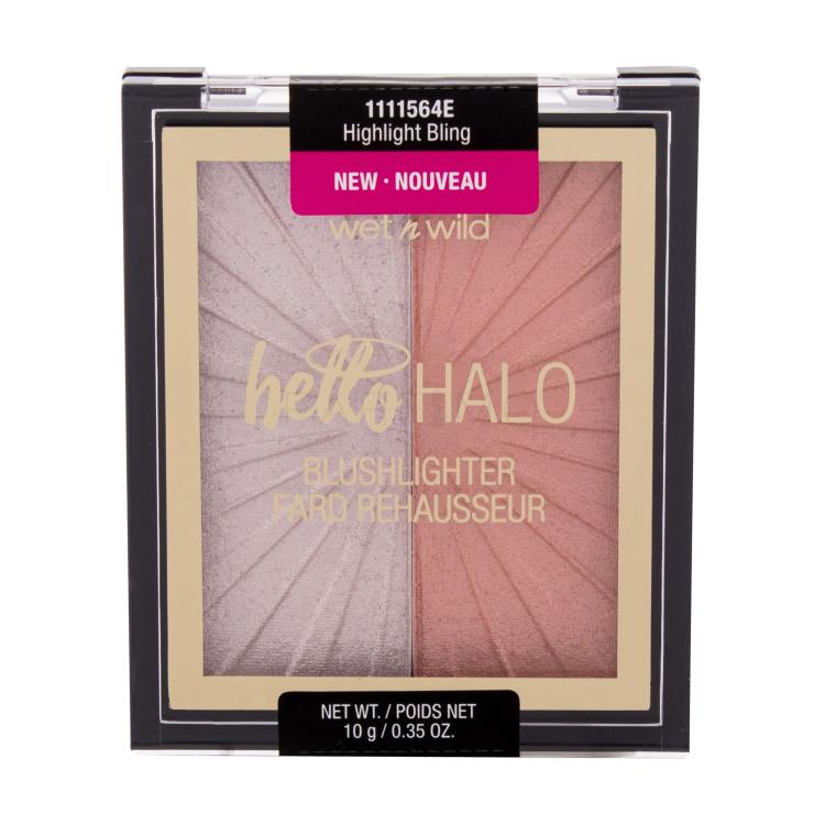Wet n Wild MegaGlo Hello Halo Contouring Palette für Frauen 10 g Farbton  Highlight Bling