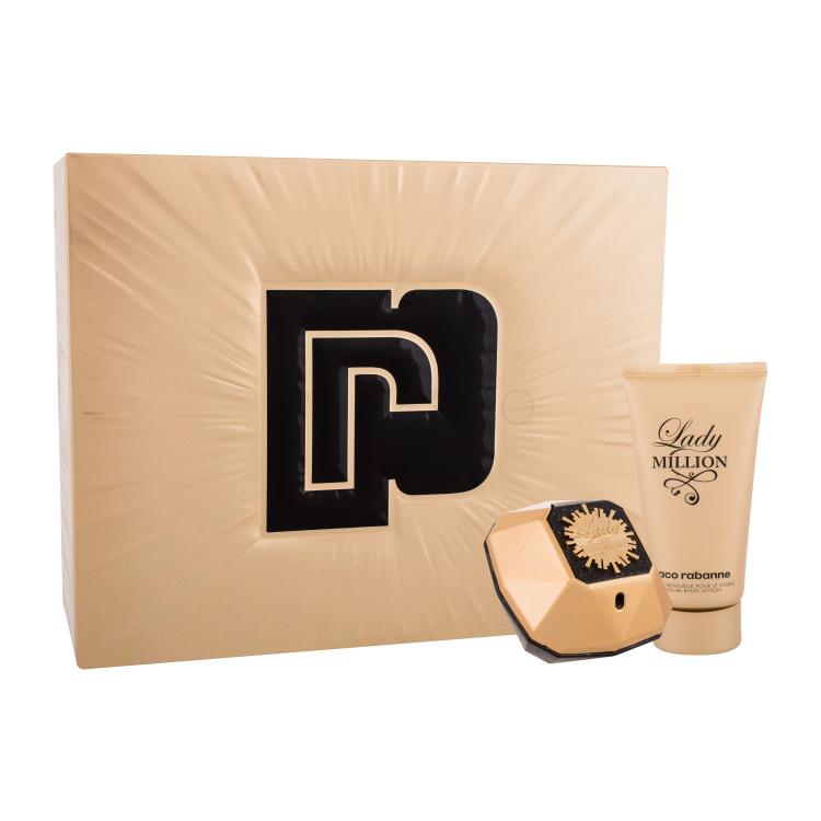 Paco Rabanne Lady Million Fabulous Geschenkset Eau de Parfum 50 ml + Körpermilch 75 ml