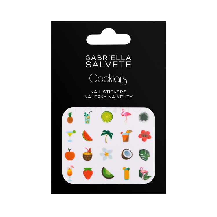 Gabriella Salvete Cocktails Nail Stickers Nagelschmuck für Frauen 1 Packung