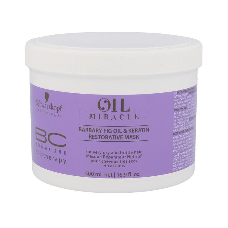 Schwarzkopf Professional BC Bonacure Oil Miracle Barbary Fig &amp; Keratin Haarmaske für Frauen 500 ml