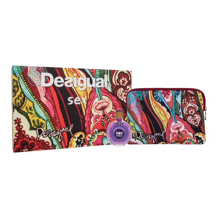 Desigual Sex Geschenkset Eau de Toilette 50 ml + Kosmetiketui
