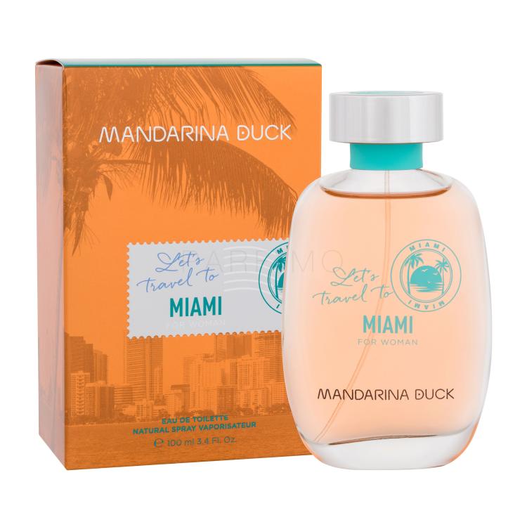 Mandarina Duck Let´s Travel To Miami Eau de Toilette für Frauen 100 ml
