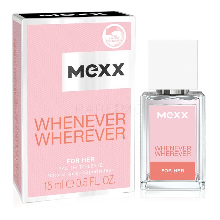 Mexx Whenever Wherever Eau de Toilette für Frauen 15 ml