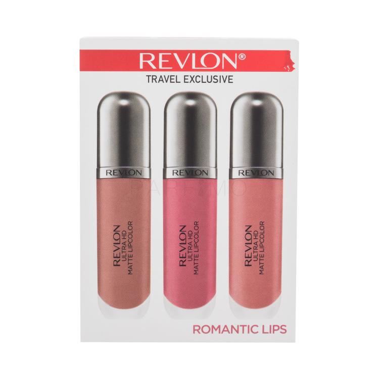 Revlon Ultra HD Matte Lipcolor Geschenkset Lippenstift Ultra HD Matte Lipcolor 5,9 ml + Lippenstift Ultra HD Matte Lipcolor 5,9 ml HD Devotion 600 + Lippenstift Ultra HD Matte Lipcolor 5,9 ml HD Seduction 630