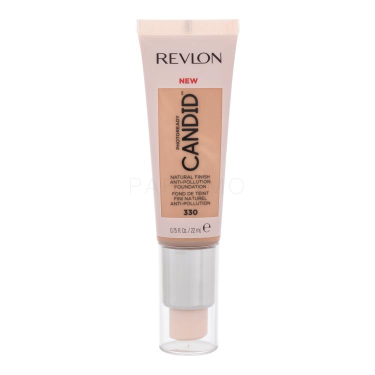 Revlon Photoready Candid Natural Finish Foundation für Frauen 22 ml Farbton  330 Light Honey