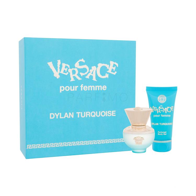 Versace Pour Femme Dylan Turquoise Geschenkset Eau de Toilette 30 ml + Körpergel 50 ml