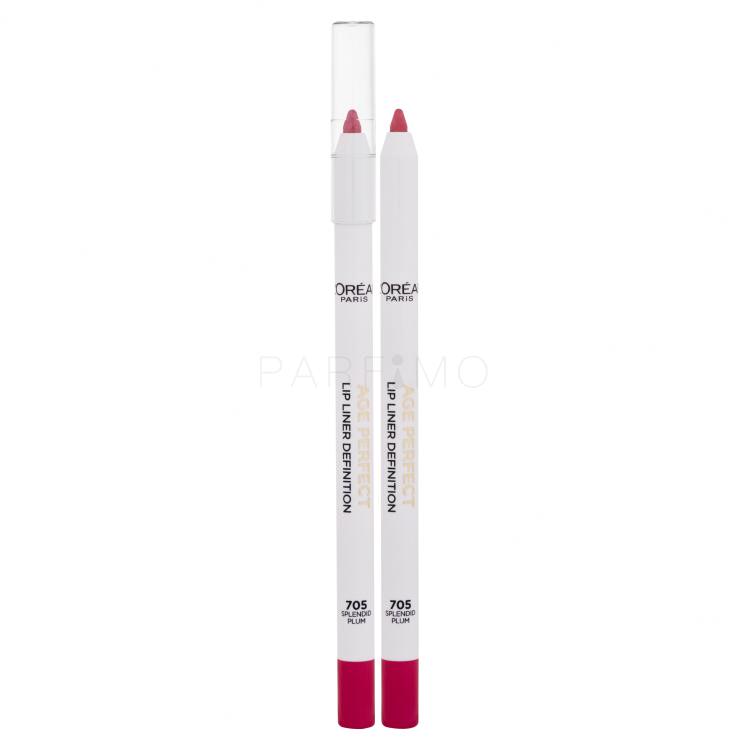 L&#039;Oréal Paris Age Perfect Lip Liner Definition Lippenkonturenstift für Frauen 1,2 g Farbton  705 Splendid Plum