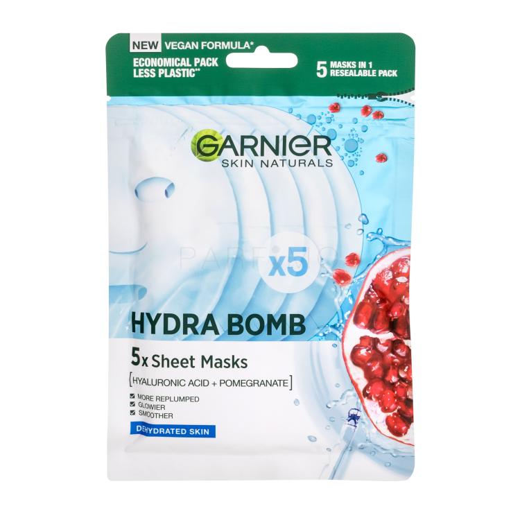 Garnier Skin Naturals Hydra Bomb Gesichtsmaske für Frauen 5 St.