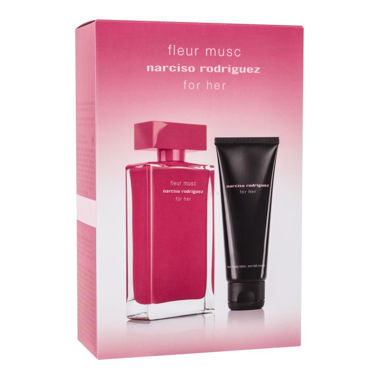 Narciso Rodriguez Fleur Musc for Her Geschenkset Eau de Parfum 100 ml + Körpermilch 75 ml