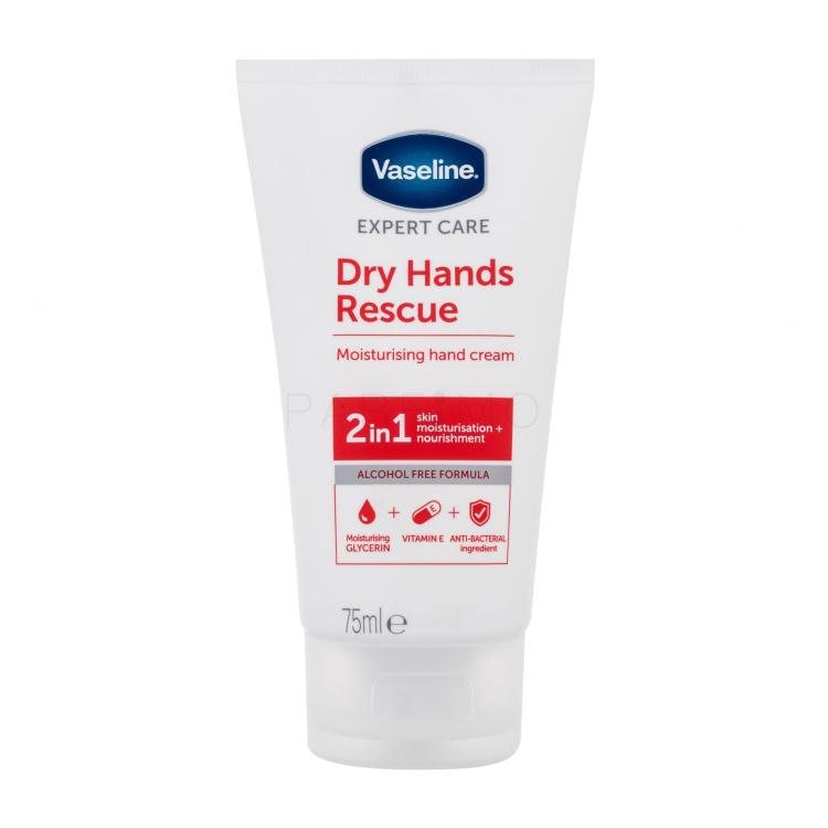 Vaseline Dry Hands Rescue 2in1 Handcreme 75 ml