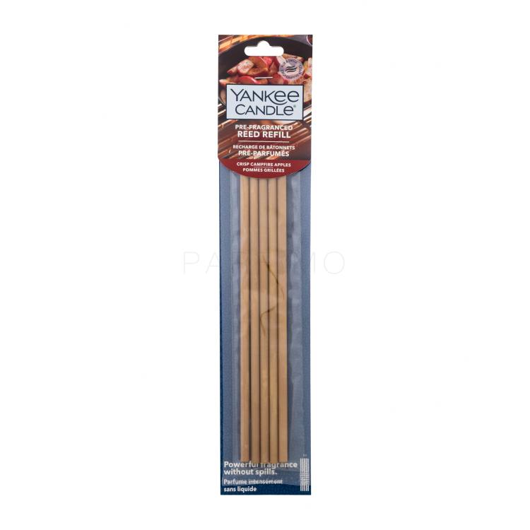 Yankee Candle Crisp Campfire Apples Pre-Fragranced Reed Refill Raumspray und Diffuser 5 St.
