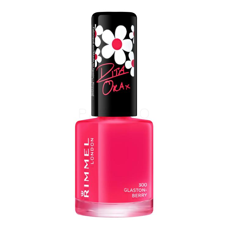 Rimmel London 60 Seconds Super Shine Nagellack für Frauen 8 ml Farbton  300 Glaston-Berry