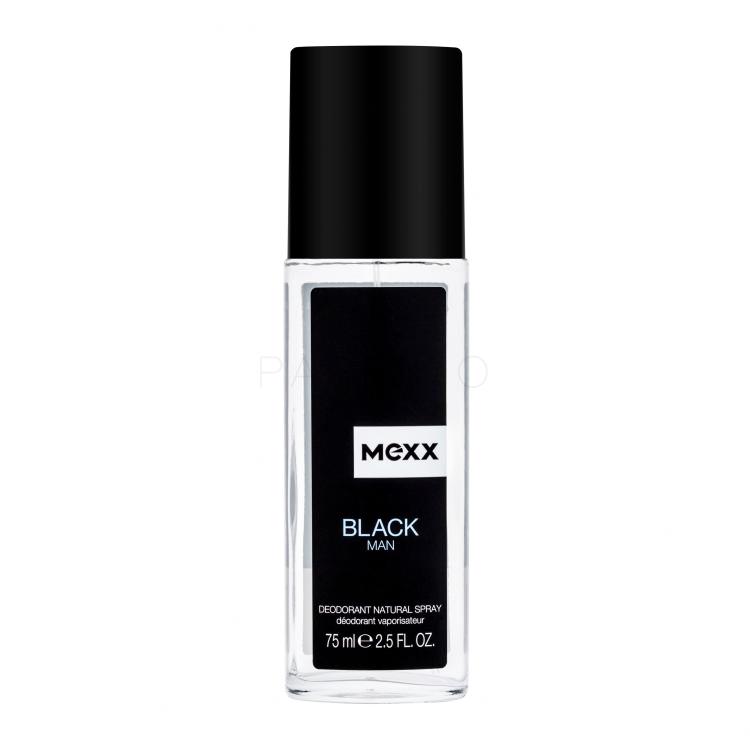 Mexx Black Deodorant für Herren 75 ml