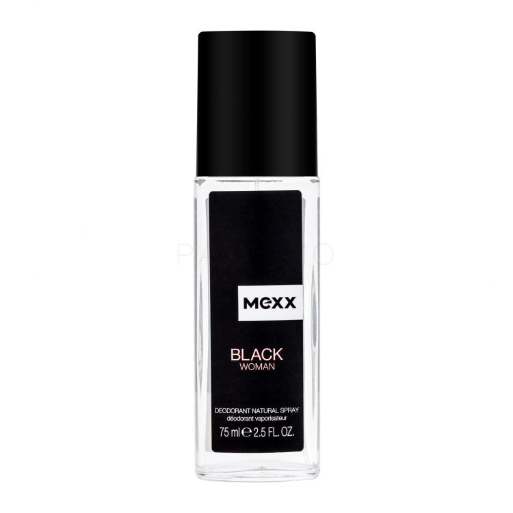 Mexx Black Deodorant für Frauen 75 ml