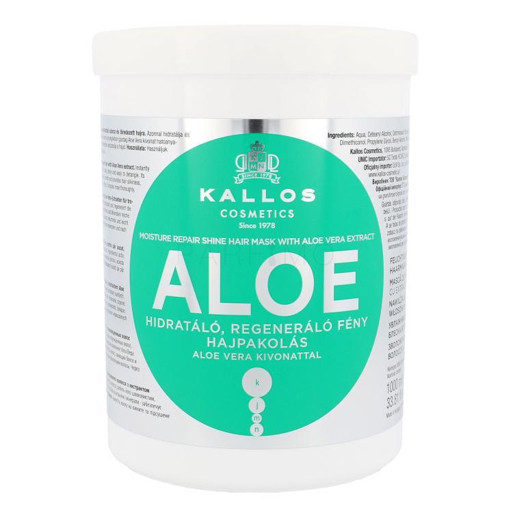 Kallos Cosmetics Aloe Vera Haarmaske für Frauen 1000 ml
