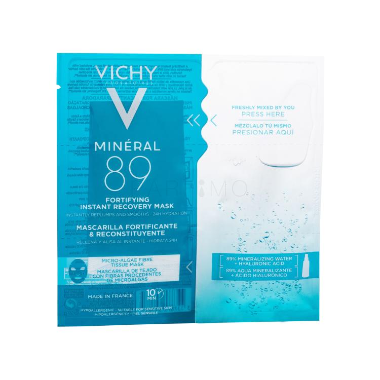 Vichy Minéral 89 Fortifying Recovery Mask Gesichtsmaske für Frauen 29 g