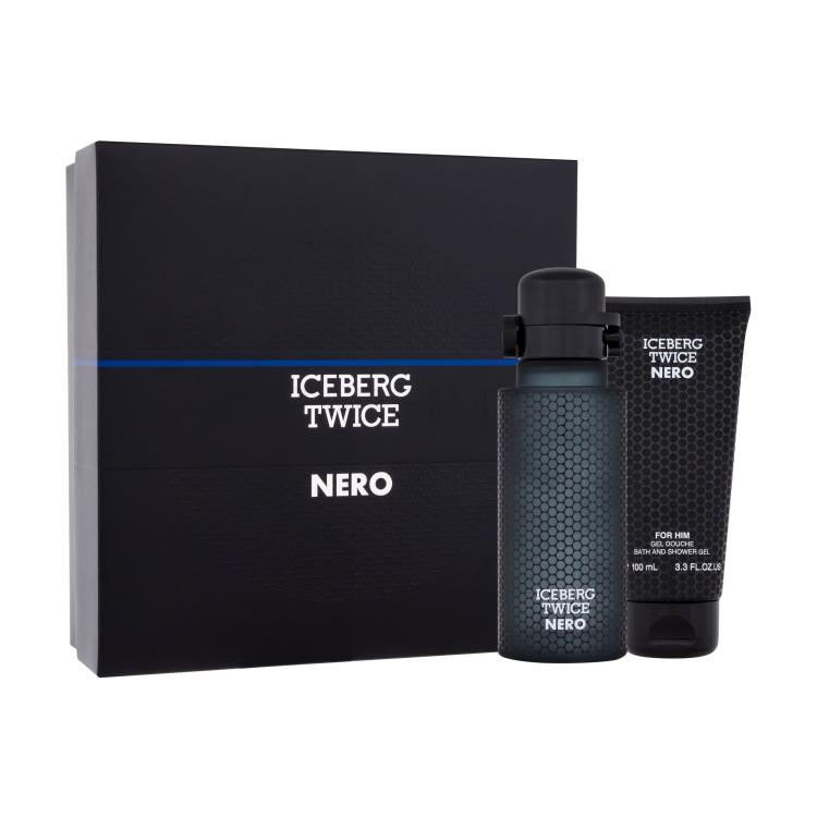 Iceberg Twice Nero Geschenkset Eau de Toilette 125 ml + Duschgel 100 ml