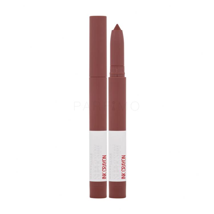 Maybelline Superstay Ink Crayon Matte Lippenstift für Frauen 1,5 g Farbton  105 On The Grind