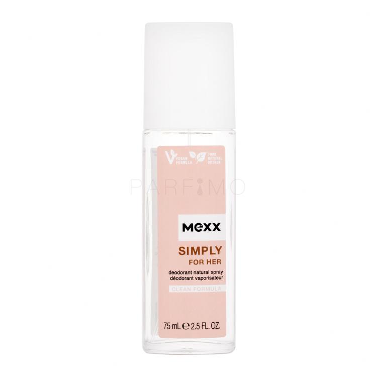 Mexx Simply Deodorant für Frauen 75 ml